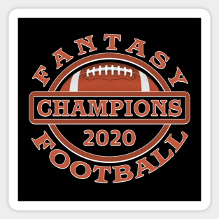 2020 Fantasy Football Champions Sticker